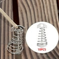 thumbnail image 3 of 10 tensores de cuerda de tienda Cola acero inoxidable cubierta ajustable pulpo a prueba de viento 70x30mm anclas de estacas de carpa, 3 of 8