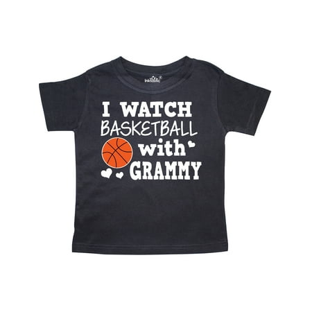 

Inktastic I Watch Basketball with Grammy Gift Toddler Boy Girl T-Shirt