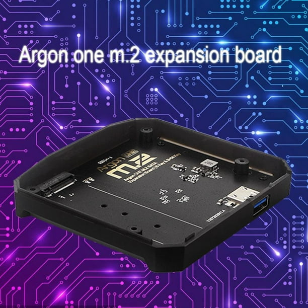 Argon ONE Case M.2 Placa de expansión Adaptador USB 3.0 SATA para Raspberry Pi 4B
