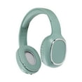 thumbnail image 3 of Q11i Wireless Over-Ear Bluetooth Headphones by Ruroz, Deep Bass, 60H Playtime, Hi-Res Audio, Detachable Ear Cushions, Multipoint Connection - Green, 3 of 7