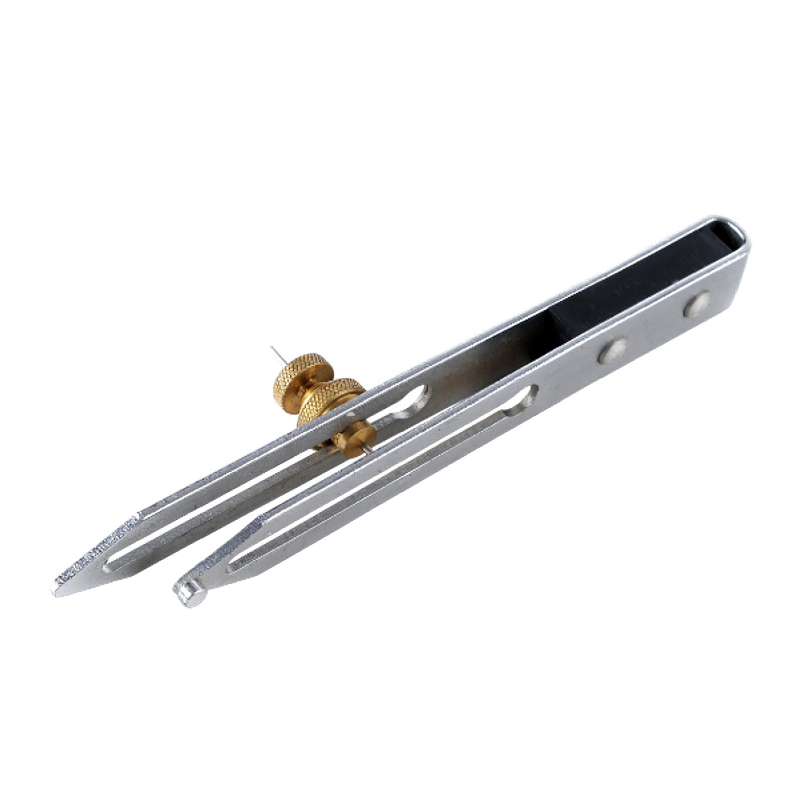oshhni Floor Layer Mini Recess Scriber Floor Layout Compass for Plumbing Miter Cuts