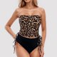 thumbnail image 2 of MKLEKYY Traje De Baño Mujer Natacion 2025 Women'S Solid Color Tank Top Sexy Bikini Two Piece Set Swimsuit, 2 of 3