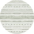 thumbnail image 5 of VUNATE 5'x5' Round Rugs for Living Room Washable Rugs Boho Moroccan Area Rug Soft Neutral Geometric Bohemian Carpet Distressed Indoor Rug for Bedroom Dining Room Office Nonslip Rug Sage Green, 5 of 5