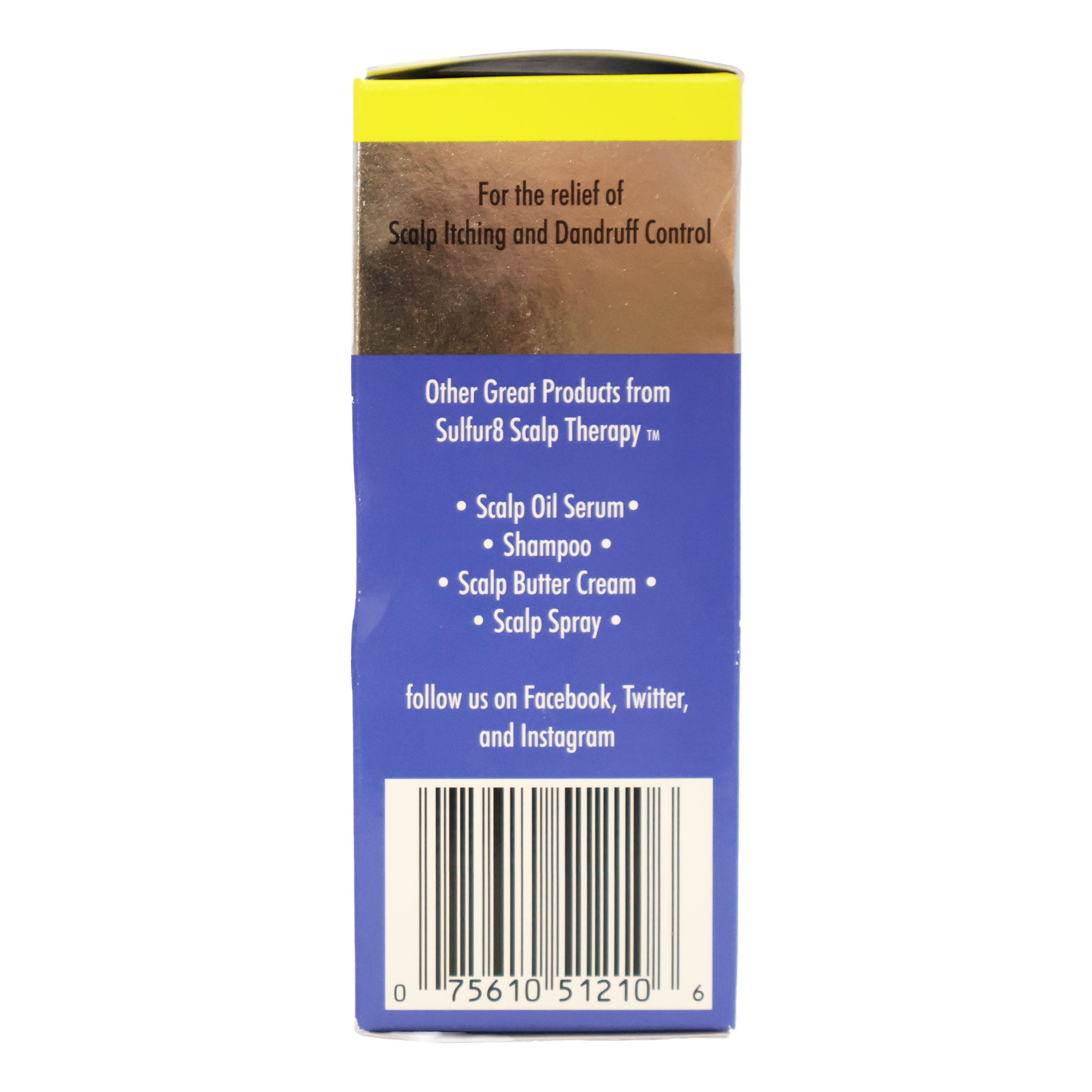 Sulfur 8 Scalp Their Medicated Leave In Conditioner, 2.5 Oz., Pack of 3