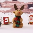 thumbnail image 2 of UYUH Christmas Deer Toy Electric Musical Animated Plush Animal Doll with Swinging Dancing Singing for Kids Children Holiday Xmas Party Home Desk Decoration Gift, 2 of 9