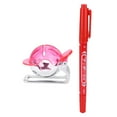 thumbnail image 2 of Dotz Stencil Plastic Liner Lineer Drawing Templategnment Tool With Pen Accessories Red, 2 of 7