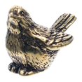 thumbnail image 1 of Retro Brass Sparrow Statue Home Desktop Decoration Small Brass Bird Figurine, 1 of 4