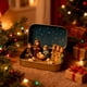 thumbnail image 1 of Mini Belén Navideño En Caja de Hojalata, Mini Figuras de La Sagrada Familia, Decoración Navideña Religiosa, Regalo para La Familia, 1 of 6