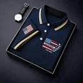 thumbnail image 2 of RMGVDSD Men's Classic Fit Shirts 4th Of July Patriotic Shirt 250th Anniversary USA Polo Shirts Short Sleeve Graphic Print Shirt Independence Day Outfit Daily Work Shirts, 2 of 5