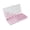 Pink, variant on Equadose Compact Weekly Pill Organizer with Mirror, Slim 7-Day Pill Case, Travel Pill Box for Purse, Small Daily Medication Organizer, Black