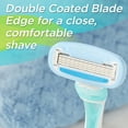 thumbnail image 5 of Equate Women's 5 Blade Disposable Razors (3 Count), Compare to Gillette® Venus® Extra Smooth, 5 of 9