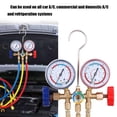 thumbnail image 2 of Manómetro de colector de R12 R134a, de carga de carga de refrigeración acondicionado Zulema Manómetro de colector, 2 of 8