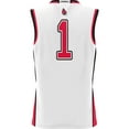 thumbnail image 3 of Youth GameDay Greats #1 White Ball State Cardinals Lightweight Basketball Jersey, 3 of 4