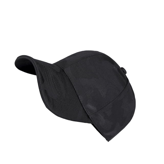 Gorra de béisbol casual ajustable deportiva Minnieouse Transpirable negro