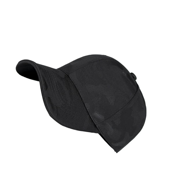 Gorra de béisbol casual ajustable deportiva Minnieouse Transpirable negro