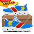 thumbnail image 1 of Zapatos casuales con diseño de la bandera de la República del Congo para hombre, zapatillas planas con cordones, resistentes al desgaste, tenis masculinos, 1 of 6