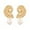 Gold, variant on Shell Pearl Seashell Dangle Earrings for Women Gold Plated Hypoallergenic Fashion Ocean Sea Snail Conch Statement Charms Drop Dangling Lightweight Beachy Party Jewelry Gifts