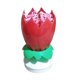 thumbnail image 4 of Muyoka Las velas musicales de doble rotaci贸n abren giros y reproducen la decoraci贸n de pasteles para la fiesta de cumplea帽os, rojo, 4 of 7