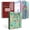 Cactus Flowers, variant on 3 Ring Binder 1 Inch Round Rings for Letter-Size Paper with Profile Clipboard, Cute Three Ring Binders Folders Organizer for Office School Supplies(Stay Positive)