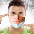 thumbnail image 3 of facial divertida para adultos protector de boca con estampado 3D facial a prueba de polvo facial para hombres I Baoblaze cubierta divertida, 3 of 8