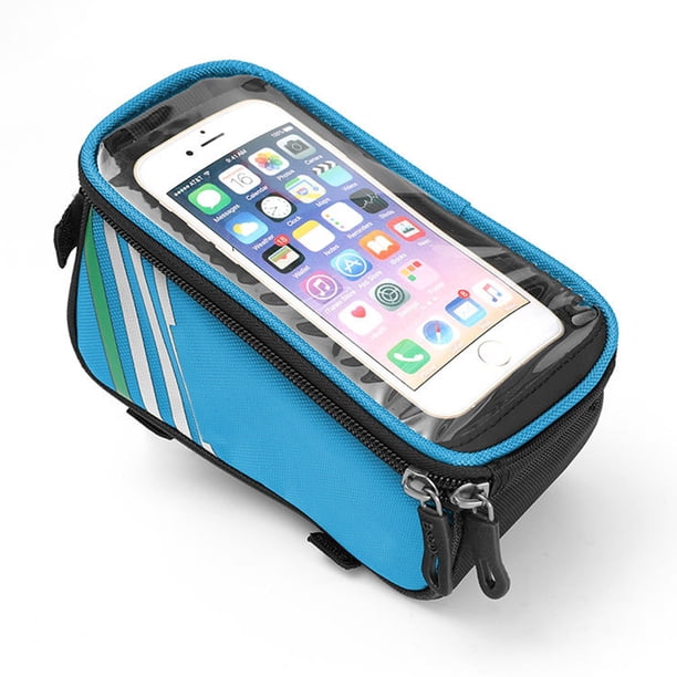 Bolsas Bicicleta Tubo delantero Marco Paquetes de ciclismo Pantalla táctil Bolsas para teléfonos móviles Accesorios profesionales para bicicletas Zhivalor CPB-ZRF217-2