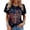 Red, variant on SCSAlgin American Flag Shirt Women 4th of July T-Shirt Patriotic Shirt Independence Day Stars Short Sleeve Tops