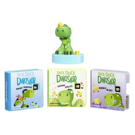 Little Tikes Story Dream Machine Duck Duck Dinosaur Story Collection Ages 3, 1.88 x 3.5 x 11.25'', 3 Count