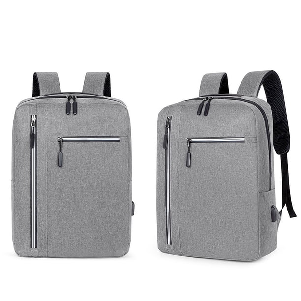 Mochila de moda de tres piezas para hombre, bolso de negocios con carga USB para portátil, bolso de alta capacidad para estudiantes, loncheras