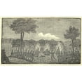thumbnail image 2 of Illustration Of Lewis And Clark'S Expedition From 1803-6. Soldiers Burning An Indian Encampment. History, 2 of 2
