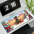 thumbnail image 3 of Merry Christmas Woofmas Xmas Noel Doberman Pinscher Elf Candy Cane Snow Desk Mat Full Keyboard Mouse Pad Doberman Dog Lover Gifts Large Mousepad - 13017, 3 of 5