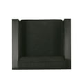 thumbnail image 6 of GDF Studio Gadd Outdoor Aluminum Club Chair with Cushions, Set of 2, Black, Dark Gray, 6 of 8