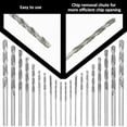 thumbnail image 5 of Juego de 20 Brocas de Diamante para Piedra, Brocas de Punta Helicoidal, Brocas Pesadas para Joyería de Vidrio., 5 of 5