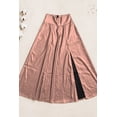 thumbnail image 2 of Falda larga vinipiel con abertura frontal Rosegold Extra grande, 2 of 3