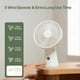 thumbnail image 4 of Desk Fan,USB Rechargeable Table Fan with 5 Speeds, Quiet Operation, 4 of 5