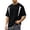 Black, variant on Cotton T Shirts for Men Big & Tall Solid Crew Neck Basic Cotton Short Sleeve Tees Layering Shirts M-4XL