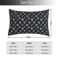 thumbnail image 2 of Kdxio Cotton Pillow Cases 16"x24" Pillowcases,Soft and Breathable Bedroom Pillow Cases-Fast Food, 2 of 8