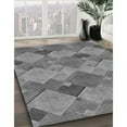thumbnail image 3 of Ahgly Company Machine Washable Indoor Rectangle Transitional Carbon Gray Area Rugs, 5' x 8', 3 of 7