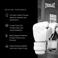 thumbnail image 3 of Guante de entrenamiento Everlast PowerLock2 12Oz (blanco/gris), 3 of 7
