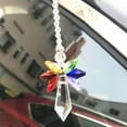 thumbnail image 6 of Crystal Rainbow Angel Ornament Chakra Hanging Suncatcher,Window Sun Suncatcher,Home Porch Window Deocr, 6 of 7