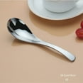 thumbnail image 3 of HAMPPLIES Ensemble de 3 Cuillères de Service en Acier Inoxydable Lavable au Lave-Vaisselle Cuisine, 3 of 8