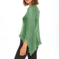 thumbnail image 6 of APEXFWDT Womens Off Shoulder Sheer Cover Ups Lightweight Mesh Shrug Summer Trendy Poncho Tops, 6 of 6