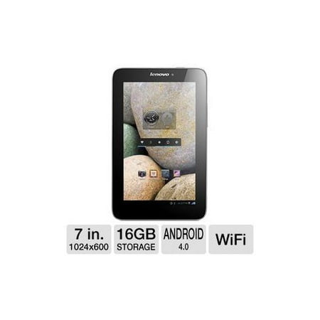 Refurbished Lenovo A2107A 7" Tablet - Android 4.0, 16GB Storage, 1GHz, 3G Enabled (ished) - 59335903