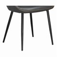 thumbnail image 2 of Fauteuil Ani, noir, rembourré, ensemble de 4, 2 of 5