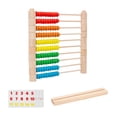 thumbnail image 3 of Almencla Wooden Abacus for Kids Math Counting Rack,Counting Sticks,Gift,Preschool Math Learning Toy Educational Counting Toy for Girls, 3 of 8