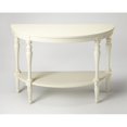 thumbnail image 1 of Butler Specialty Chef-D'œuvre Demilune Console Table en Blanc, 1 of 3