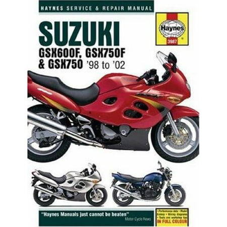 Suzuki GSX600F, GSX750F & GSX750: Service and Repair Manual