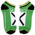 thumbnail image 2 of Xbox gaming casual Ankle Socks Set for Boys 5-Pack, 2 of 7