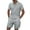 Gray, variant on Miqool Mens Tracksuits Sets Quarter Zip Golf Shirts and Shorts 2 Piece Outfits Sport Suits Casual Comfy Sweatsuit Sets with Pockets