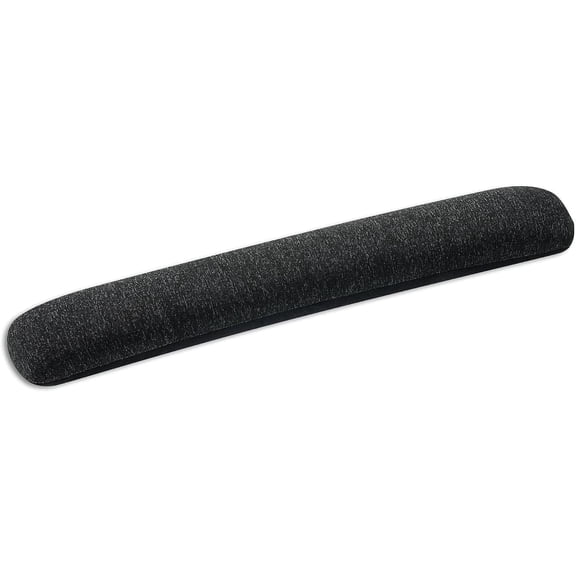 1InTheOffice Beaded Keyboard Wrist Rest Pad, Black/Gray