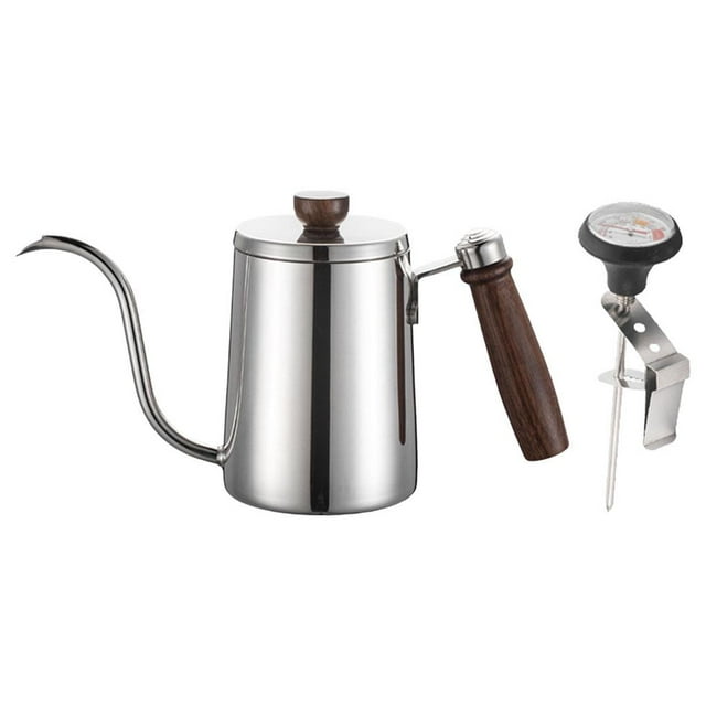 Rongfmy sharprepublic Stainless Steel Drip Coffee Pot Tea Maker for Home Office